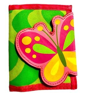 Girls Butterfly Wallet